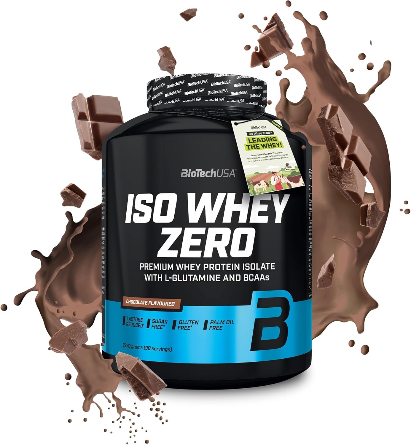 BioTechUSA Iso Whey Zero  2.27 kg, Cioccolato