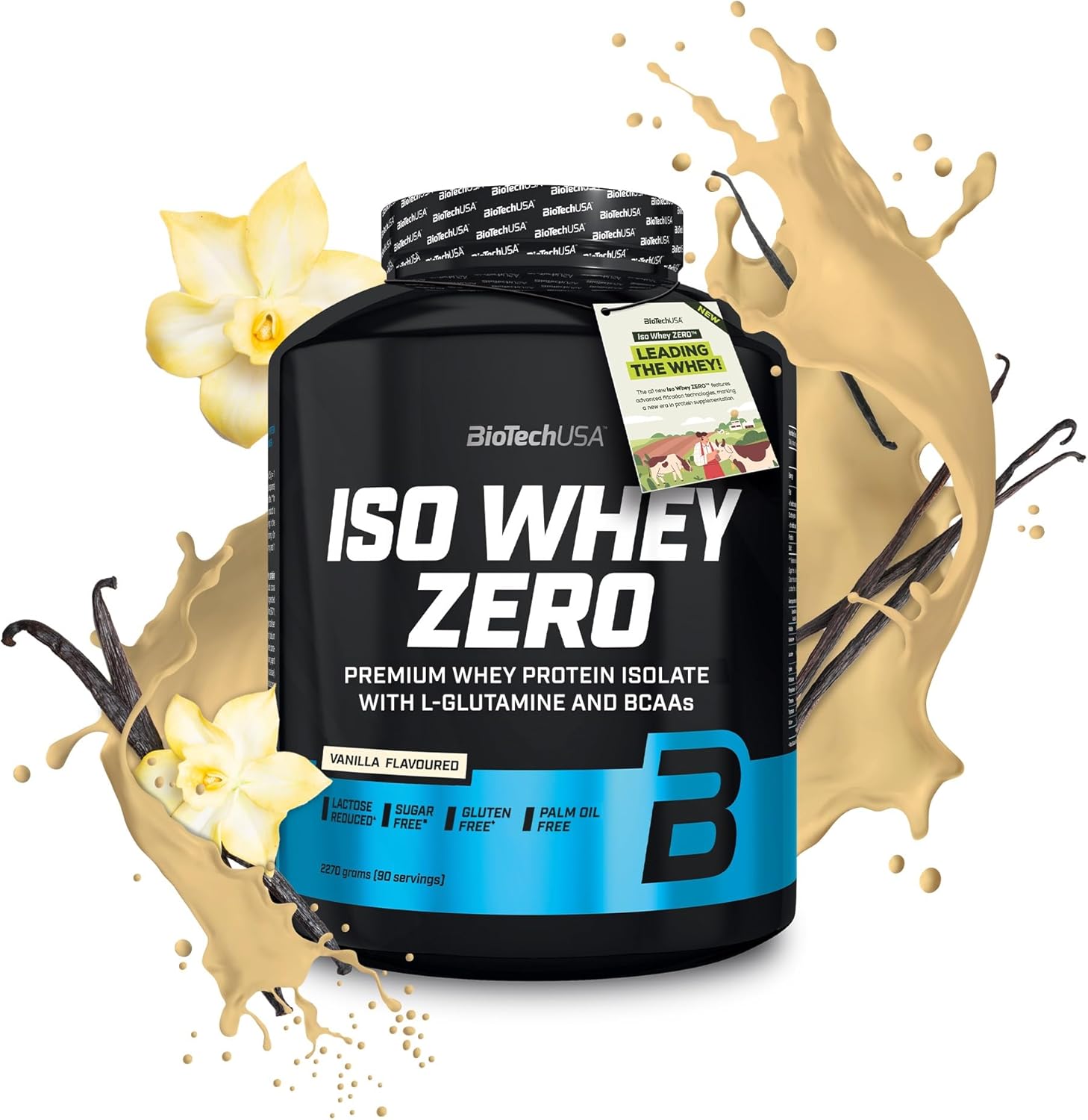 BioTechUSA Iso Whey Zero 2.27 kg, Vaniglia