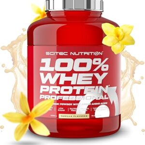 Scitec Nutrition 100% Whey Protein Professional 2.35 kg, Vaniglia
