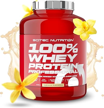 Scitec Nutrition 100% Whey Protein Professional 2.35 kg, Vaniglia