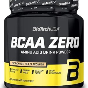 BioTechUSA BCAA Zero 360 g, Tè freddo alla pesca