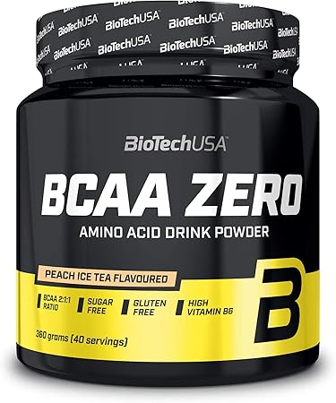 BioTechUSA BCAA Zero 360 g, Tè freddo alla pesca
