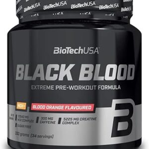 BioTechUSA Black Blood NOX+ 340 g | Arancia rossa