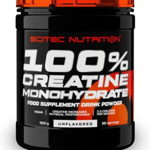 Scitec Nutrition 100% Creatine Monohydrate 300 g, non aromatizzato