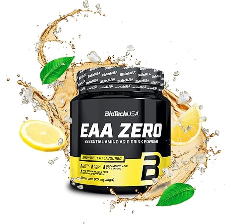 BioTechUSA EAA Zero 350 g, Tè Freddo Al Limone
