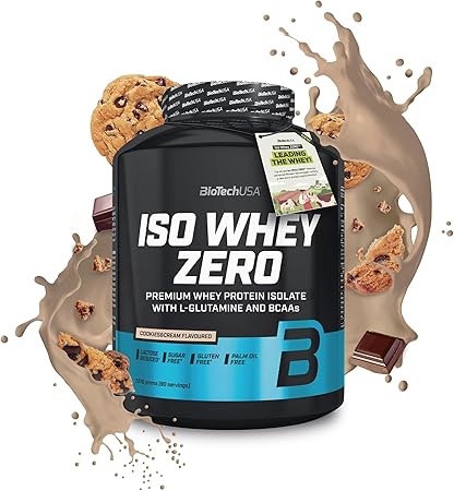 BioTechUSA Iso Whey Zero 2.27 kg, Biscotti e Panna
