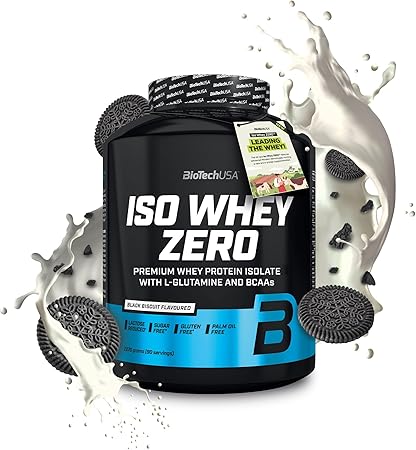 BioTechUSA Iso Whey Zero 2.27 kg, Black biscuit